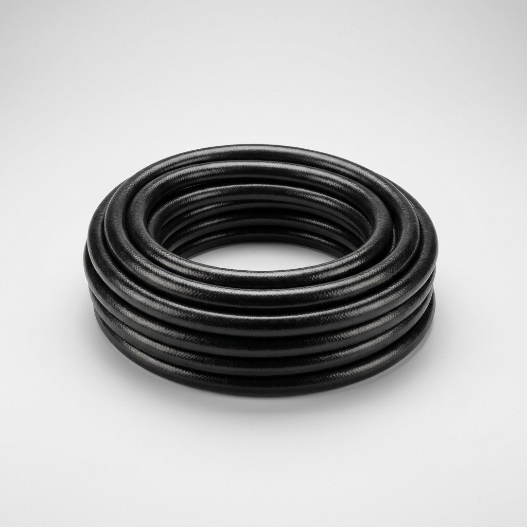 Black Multipurpose Air/Water Hose 1/4 in