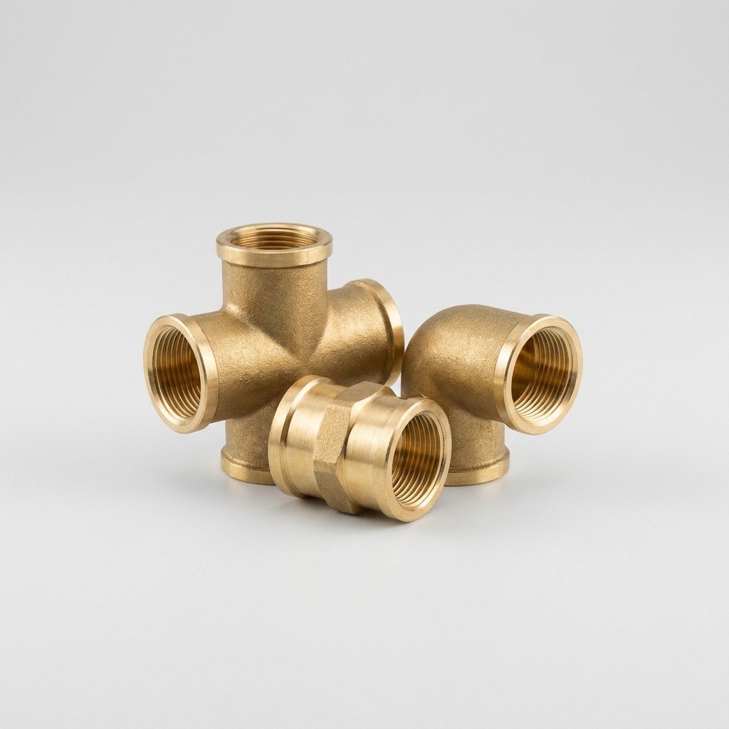 Brass Street Elbow 90° 1/2 in NPT