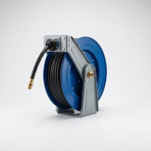 Premium Washdown System — Reel + Hose + Gun 3/4 in
