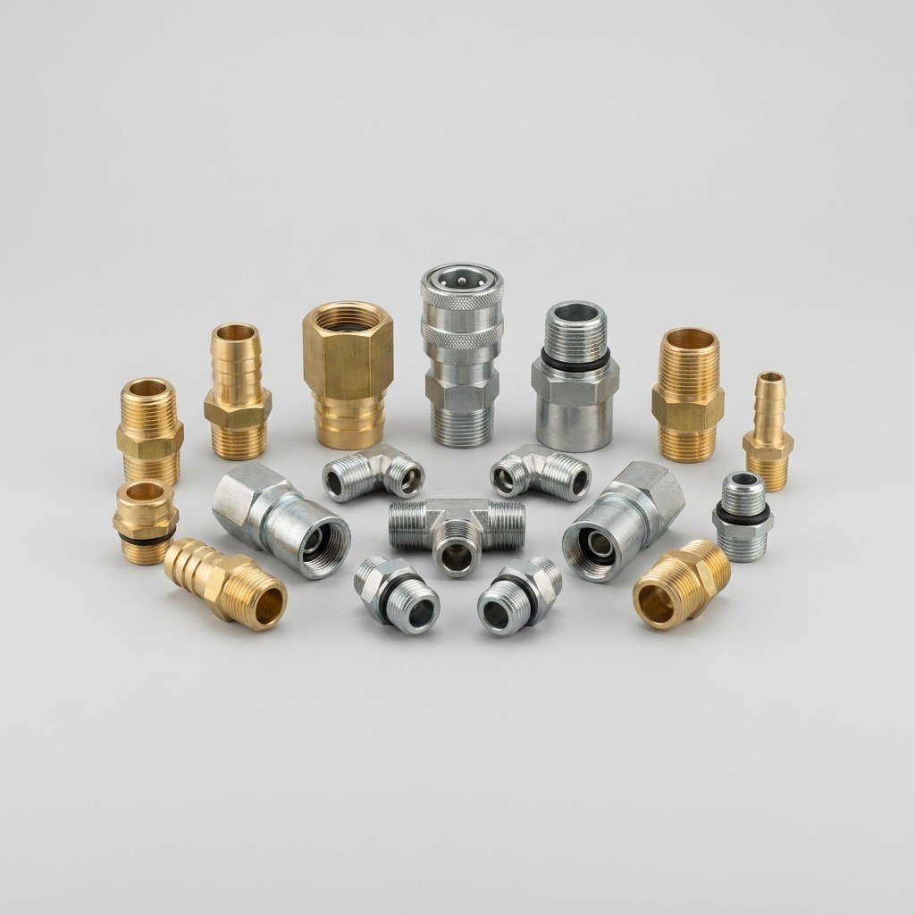 Quick-Connect Air Coupler — Brass