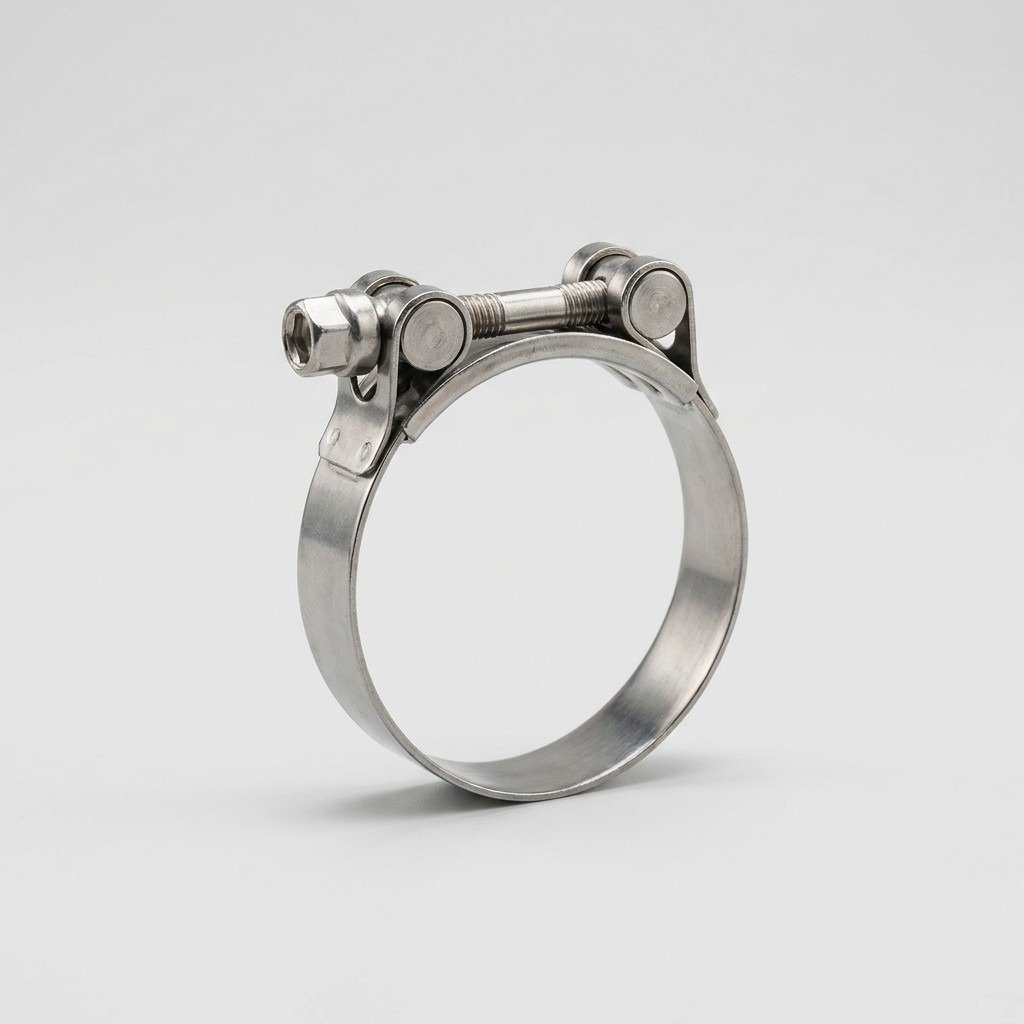 T-Bolt Hose Clamp — Stainless